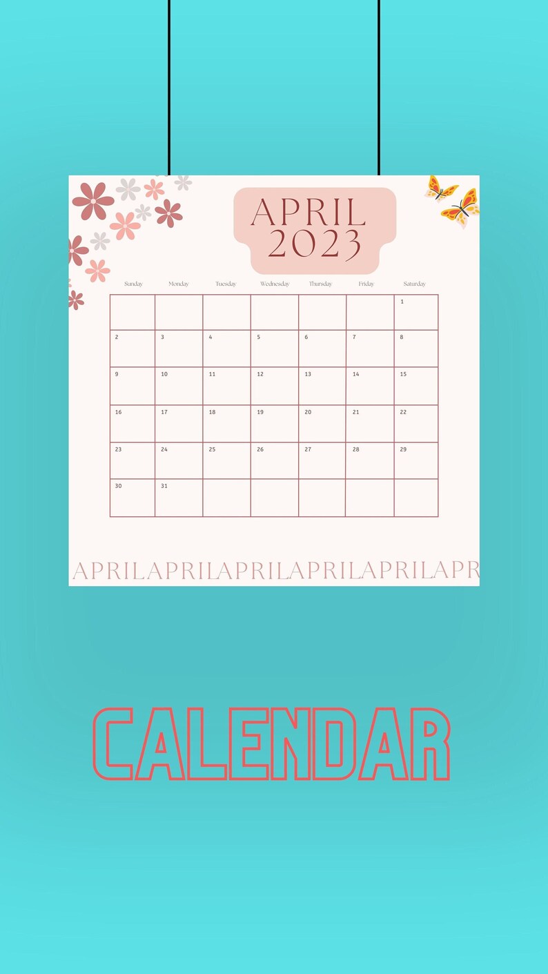 editable-april-2023-calendar-printable-calendar-downloadable-etsy-m-xico