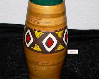Ceramic vase by Jasba from the 1960s - signature 173/13 -