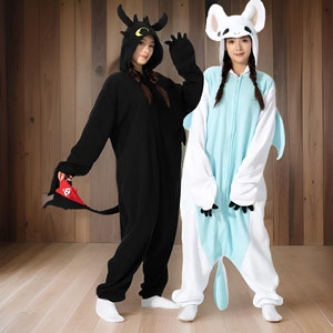  SAZAC Kigurumi - How to Train Your Dragon - Toothless - Onesie  Jumpsuit Halloween Costume : Clothing, Shoes & Jewelry