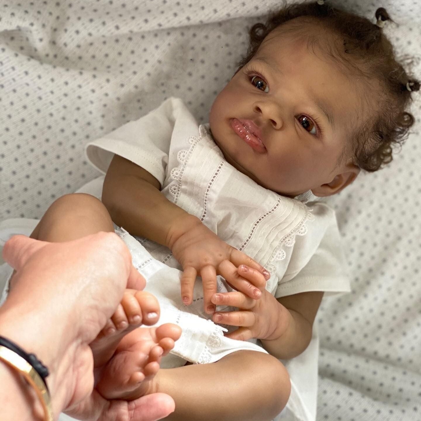 Full Silicone Reborn Baby Dolls with Lifelike African American