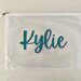 Personalized Zippered Wet Dry Pool Bag // Cursive Font - Etsy