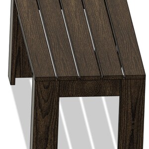 May include: A dark brown wooden side table with a slatted top and four legs. The table is made of wood with a natural grain pattern.
