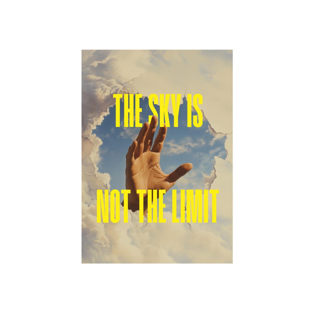 The Sky is Not the Limit - Etsy