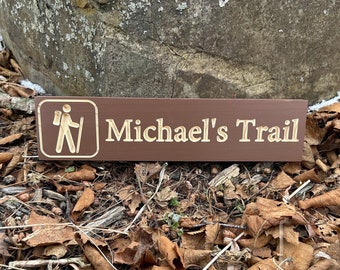 Custom Trail Sign