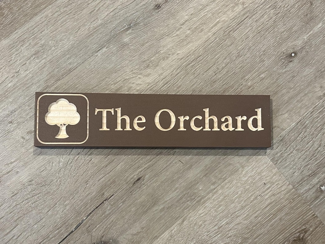 Custom Tree Trail Sign - Etsy