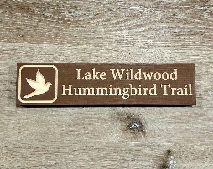 Personalized Pet Trail Sign