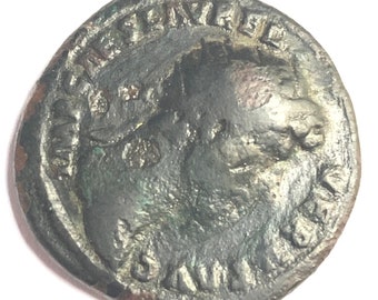 ローマ　　硬貨　特大　複製 AD 138-161 ローマのコインの複製、AE デュポンディウス「ブリタニア