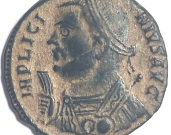 TKC093 バレンティニアヌス1世のフォリス 西暦 308 ～ 324 年 ローマ帝国 リキニウス 1 世 フォリス コイン