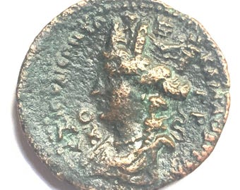 AD 138-161 ローマのコインの複製、AE デュポンディウス「ブリタニア