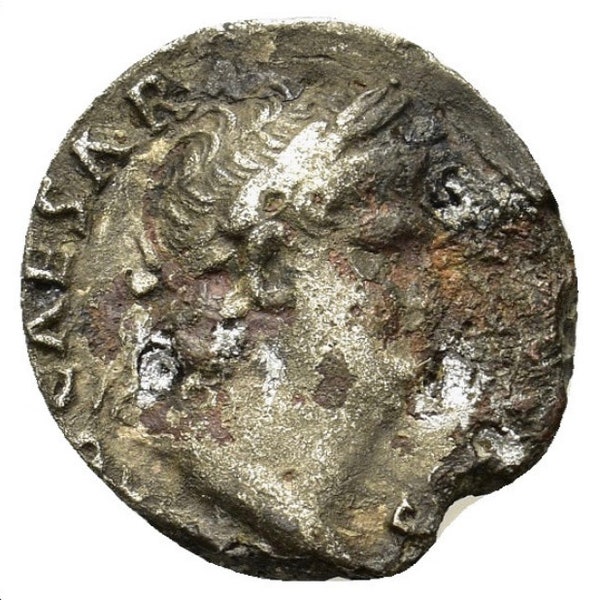 Nero (54-68). Fourrèe Denarius. Rome mint
