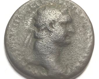 Domitian, AE AS, Rom Münzzeit, Römisches Reich AD 88