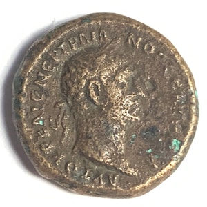 Trajan, AD 98/9, Antiochia, Syrien, Messing