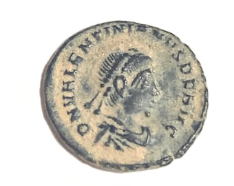 Valentinian II, 1/2 Centenionalis, AD 383-388, Cyzicus