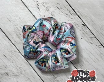 Briar U Hockey, Bookish satin scrunchie, hockey romance hair accessories