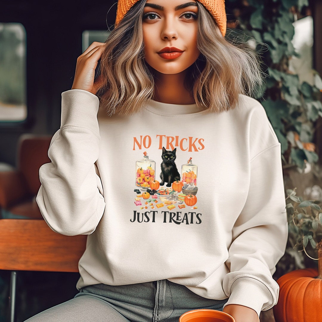 Cat Sweater Black Cat Sweater Retro Halloween Vintage Etsy