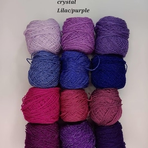 Crystal Yarn Multicolor 12pc Pack