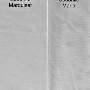 Cuadrille, Cross Stitch Embroidery Fabric/Cloth, Cuadrille/Embroidery Cloth, 3 Option Weave, White