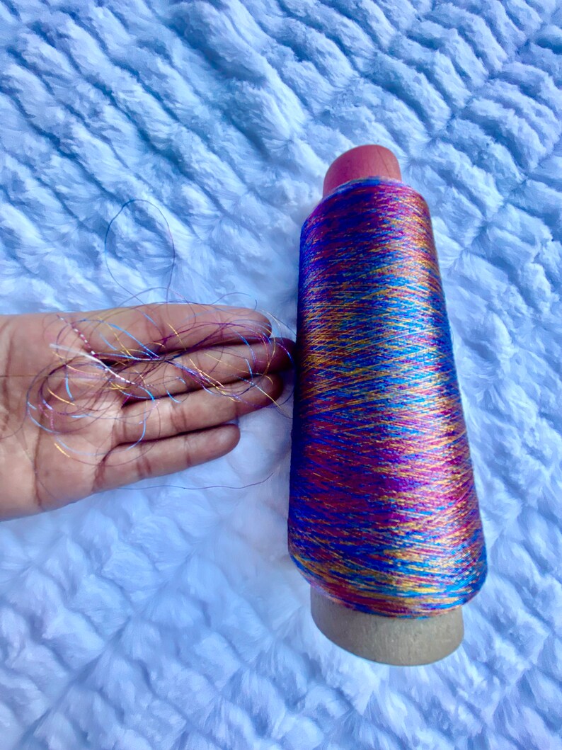 Metallic Embroidery Thread Spool Etsy
