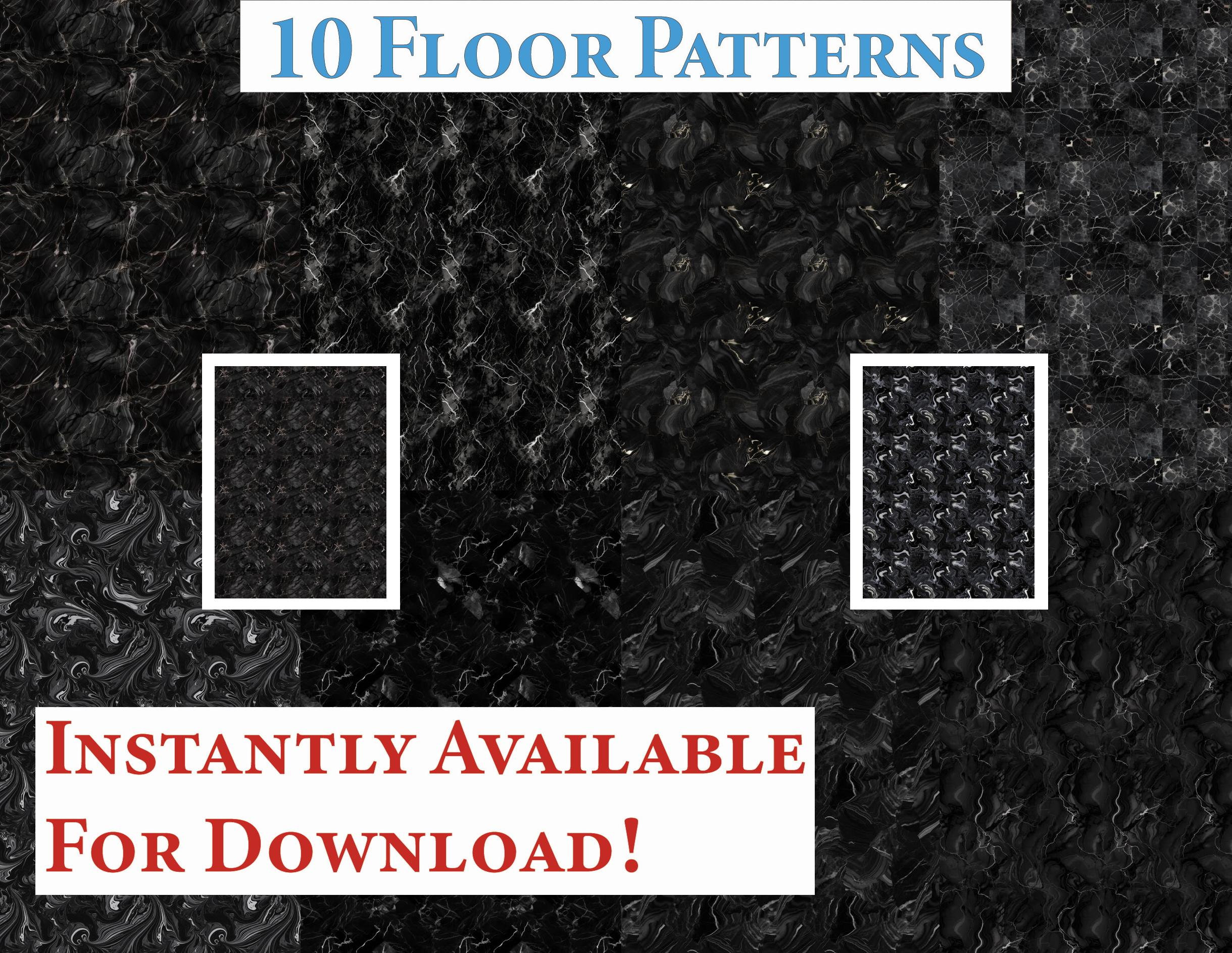 Dollhouse Floor Pattern Printables