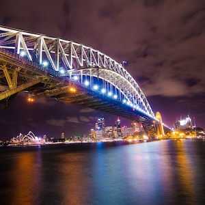 Sydney Harbour Bridge Print - Atemberaubende Physische Fotografie | Australisches Wahrzeichen Wandkunst