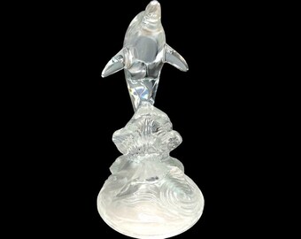 Vintage Cristal D'Arques "Dolphin" Lead Crystal / France