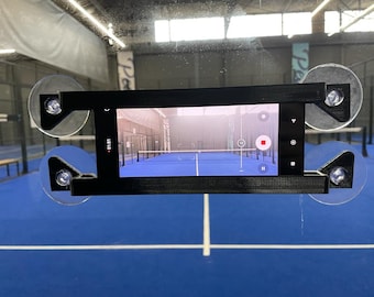 Padel Handyhalter für Videoaufnahme selber auf dem Platz - Smartphone - Geschenk - Filmen - Montieren -