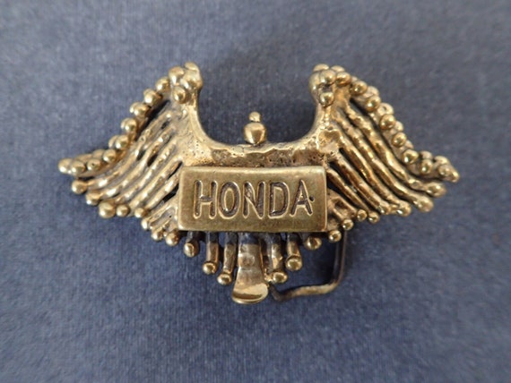 Vintage Honda Goldwing belt buckle.