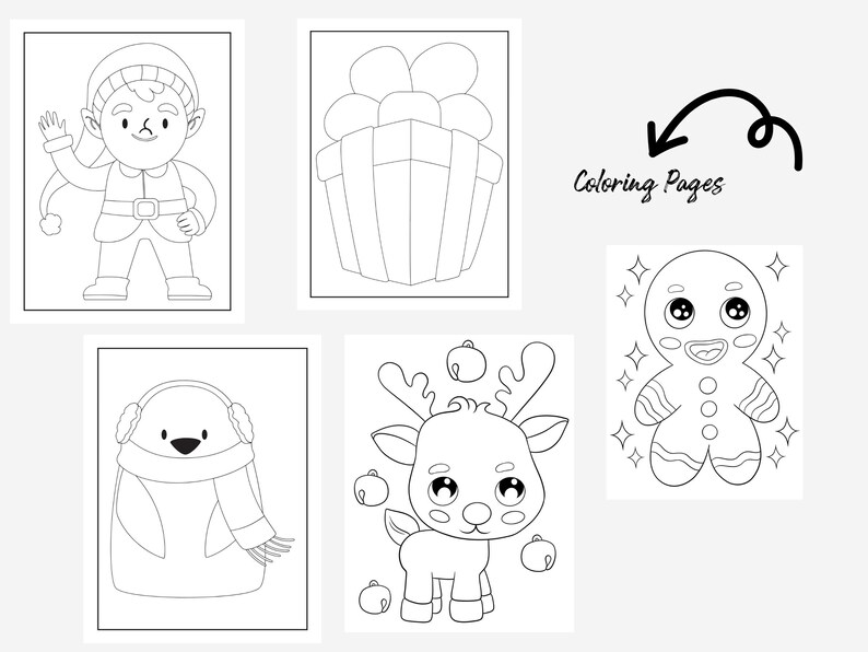 Winter Morning Menu Pages, Preschool Home School Binder, Morning Basket Printable, Morning Time