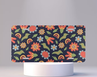 Placa delantera, estampado original y divertido, regalo de decoración para el coche