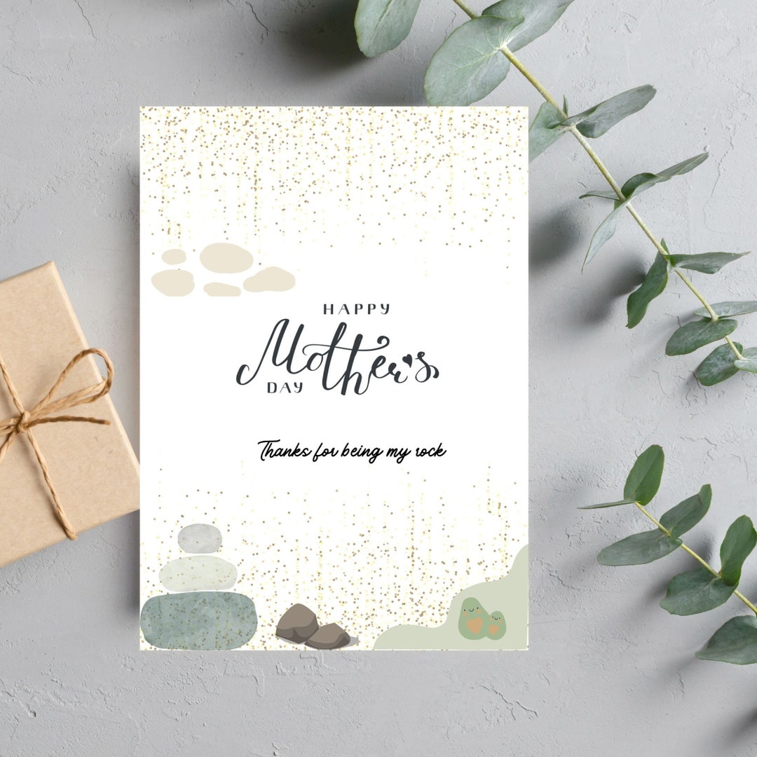 Mom Rocks Card This item is unavailable - Etsy