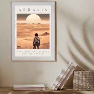 DUNE PRINT l Digital Download l Book Art l PNG