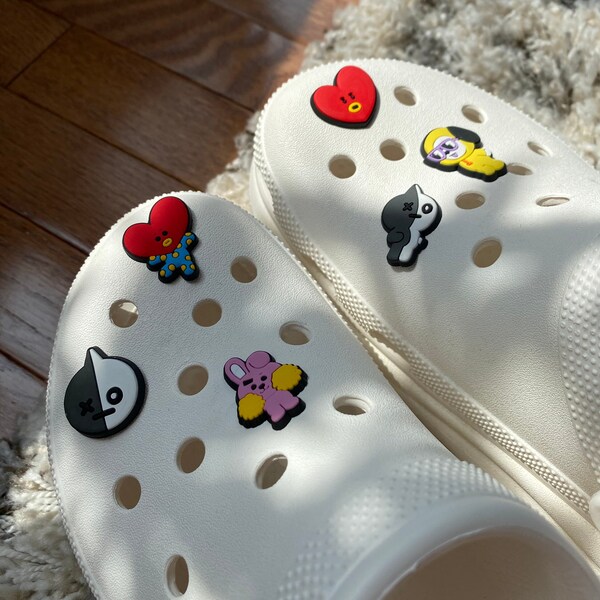 Bt21 Crocs Charms Etsy