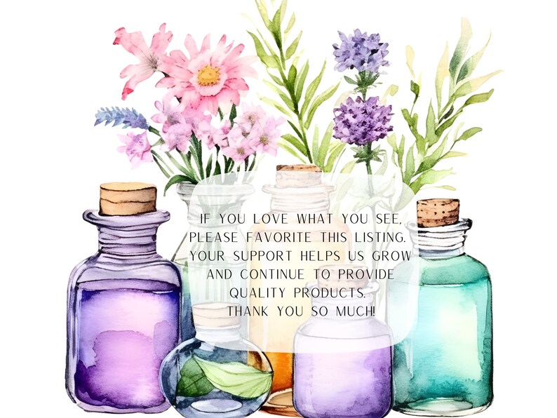 Watercolor Spa Clip Art Free Commercial Use Transparent Etsy