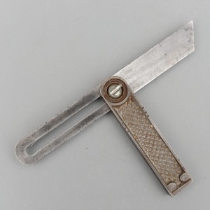 Vintage Tillverkad i Sheffield, England Gelliott Justerbar Glidande T-formad Fasningsmått Snickerivinkel