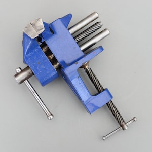 Vintage Record England V75 Portable Table Vice