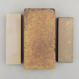 Set 3 Vintage Natural Hone Oilstone Sharpening Stones Washita Arkansas USA other