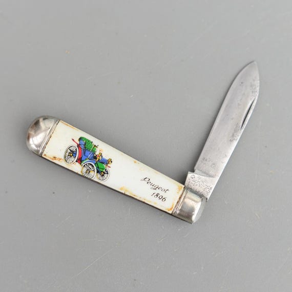 Vintage Richards Sheffield England Peugeot 1896 Folding Pocket