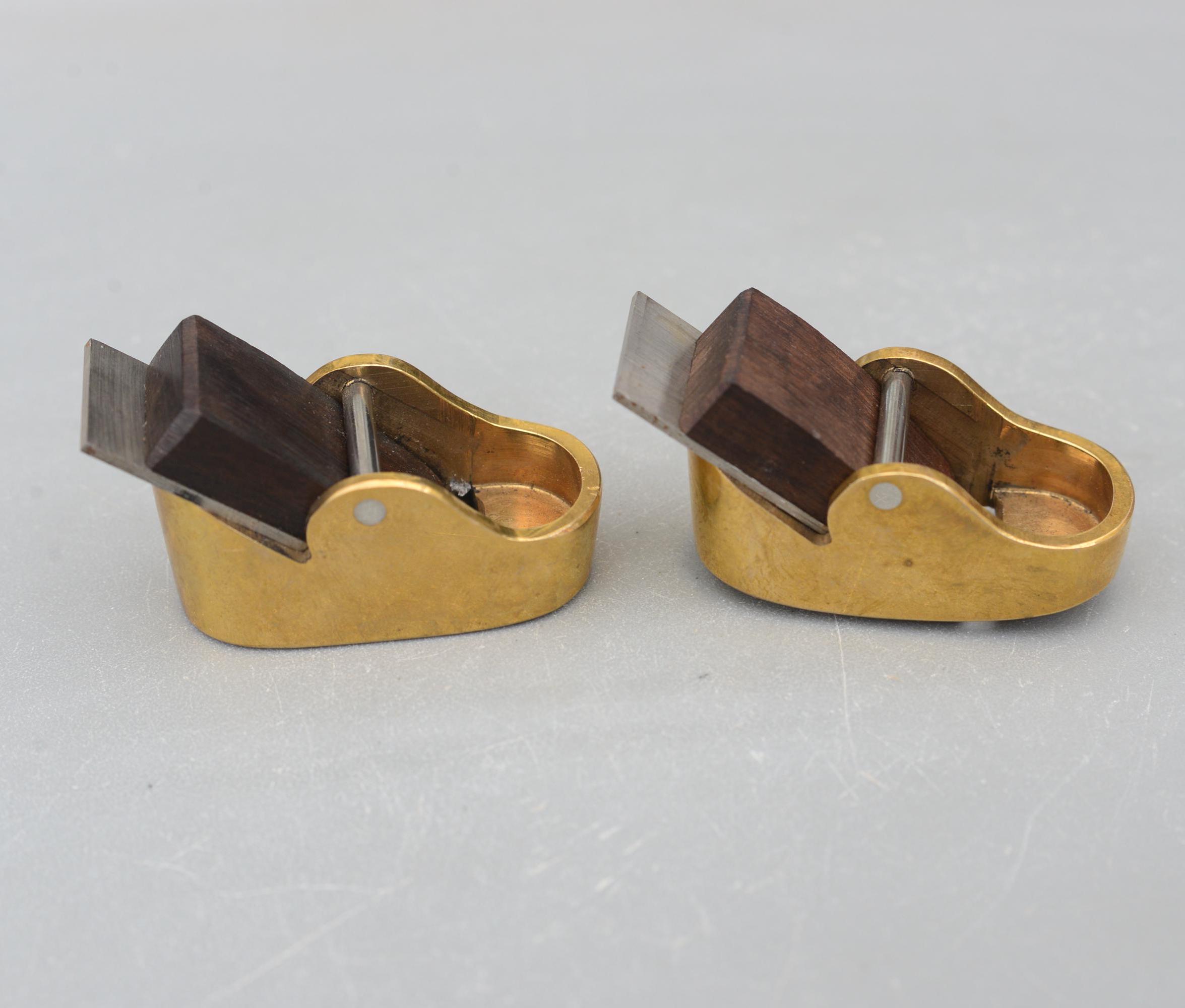 Ancien Petit Rabot Semelle Plane - Ébéniste - Très Bel Objet - H5