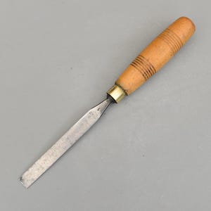 Vintage Henry Taylor England 13 mm platte snijbeitel nr.1