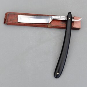 Navaja de afeitar Wester Bros. New York n.° 17 vintage, Alemania