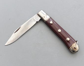 Vintage Richards Sheffield England Folding Pocket Tool Penknife