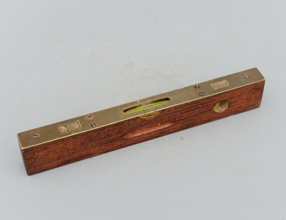 Vintage I. Sorby Sheffield England Spirit Level 9inch Mahogany