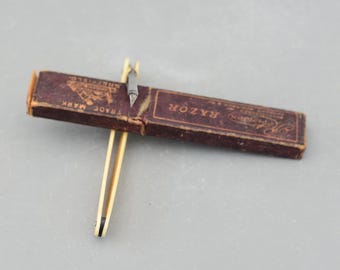 Vintage Herbert Robinson and Co Sheffield England Straight Razor