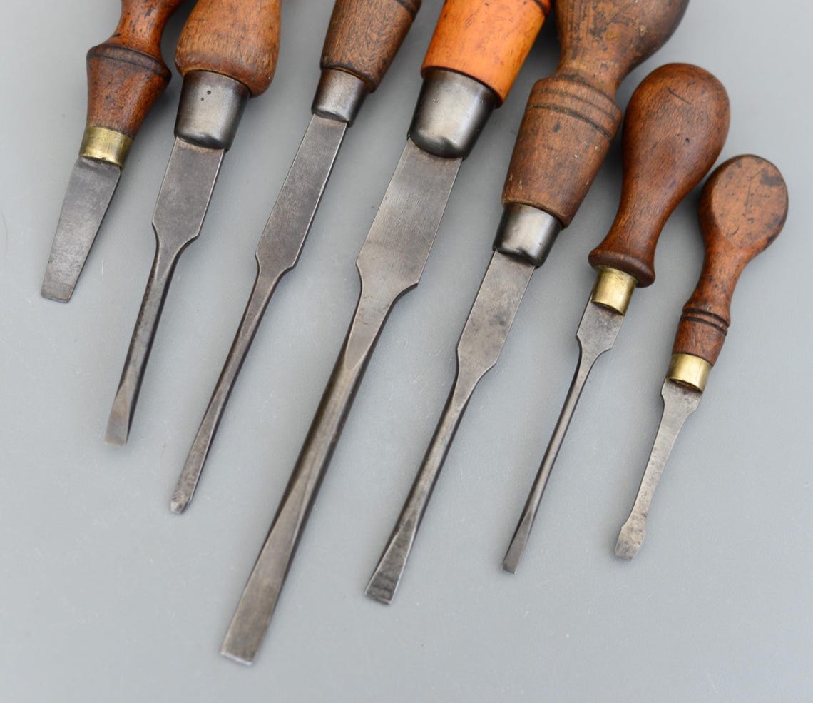 Set 7 Vintage Sheffield England Screwdriver Turn-screw Screwdrivers - Etsy