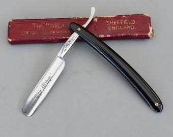 Vintage BENGALL T.r.cadman & Sons Sheffield England Straight Razor