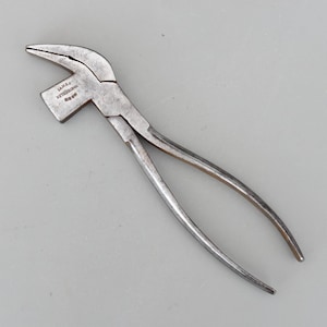 vintage Rare James Detheridge & Son No4 cordonniers cordonniers pinces tenailles maroquinerie cordonnier marteau cordonnier fabricant de harnais