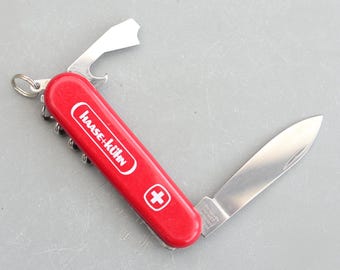 Vintage Rare WENGER Delemont Swiss Made Switzerland Stainless Penknife Victorinox Type 85mm