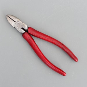 Vintage E.A. Berg Sweden Shark No2121 6'' Diagonal Sidavbitartång Avbitare