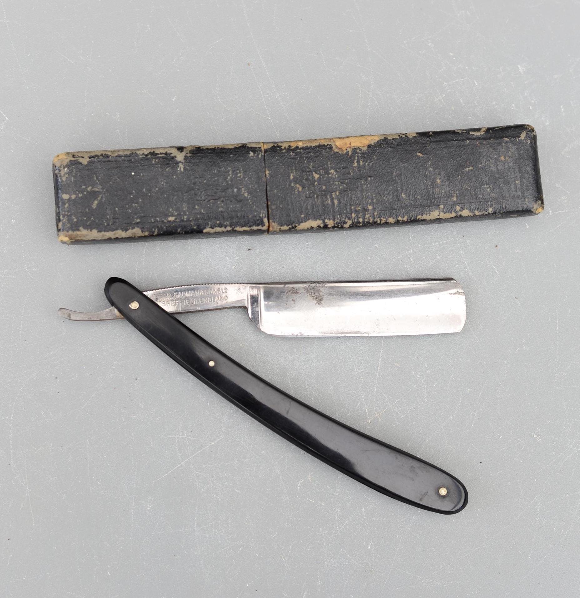 Vintage BENGALL T.R Cadman & Sons Sheffield England Straight Razor