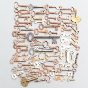 Vintage Set Bundle Keys Door Cupboard Cabinet Draw Chest Salvage Key - Etsy